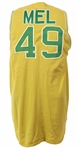 1963 Mel McGaha Kansas City Athletics Game Worn Jersey Vest w/ Ted Bowsfield Pants (MEARS LOA)