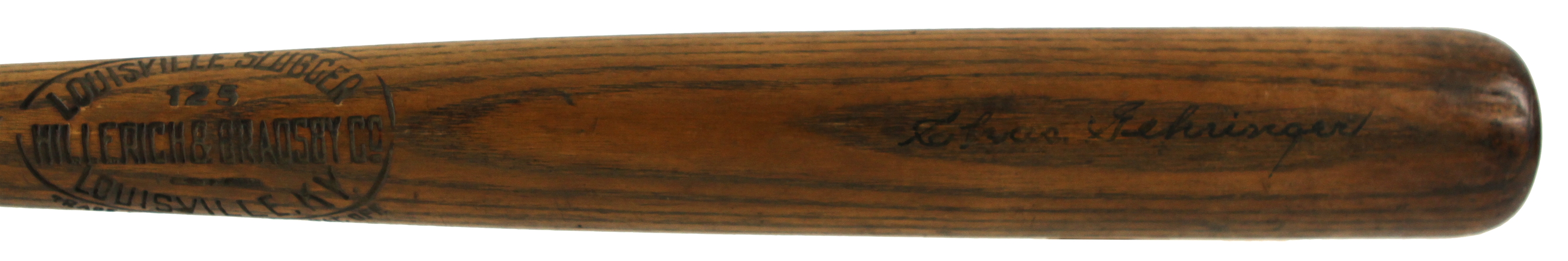 1917-21 Charlie Gehringer Detroit Tigers Signed H&B Louisville Slugger Professional Model Bat (MEARS LOA/JSA Full Letter & PSA/DNA)