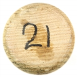 1990 Dickie Thon Philadelphia Phillies Signed Louisville Slugger Professional Model Game Used Bat (MEARS LOA)