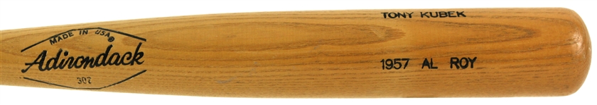 1957 Tony Kubek New York Yankees Adirondack Rookie of the Year Commemorative Bat 