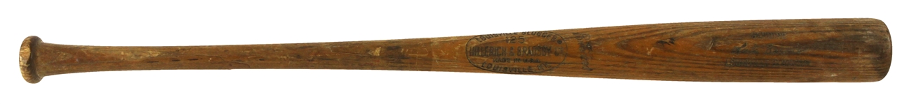 1972 Lute Barnes New York Mets H&B Louisville Slugger Professional Model Game Used Bat (MEARS LOA)
