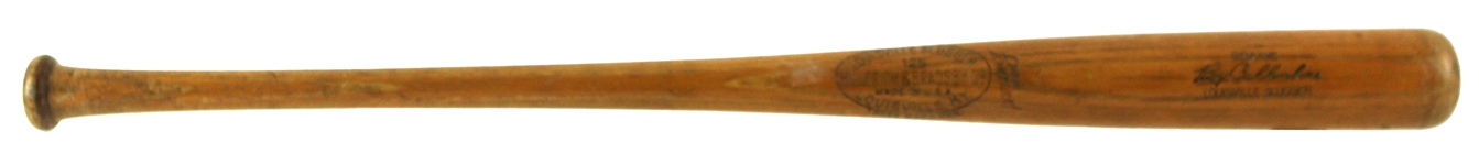 1938-44 Roy Cullenbine H&B Louisville Slugger Professional Model Game Used Bat (MEARS LOA)