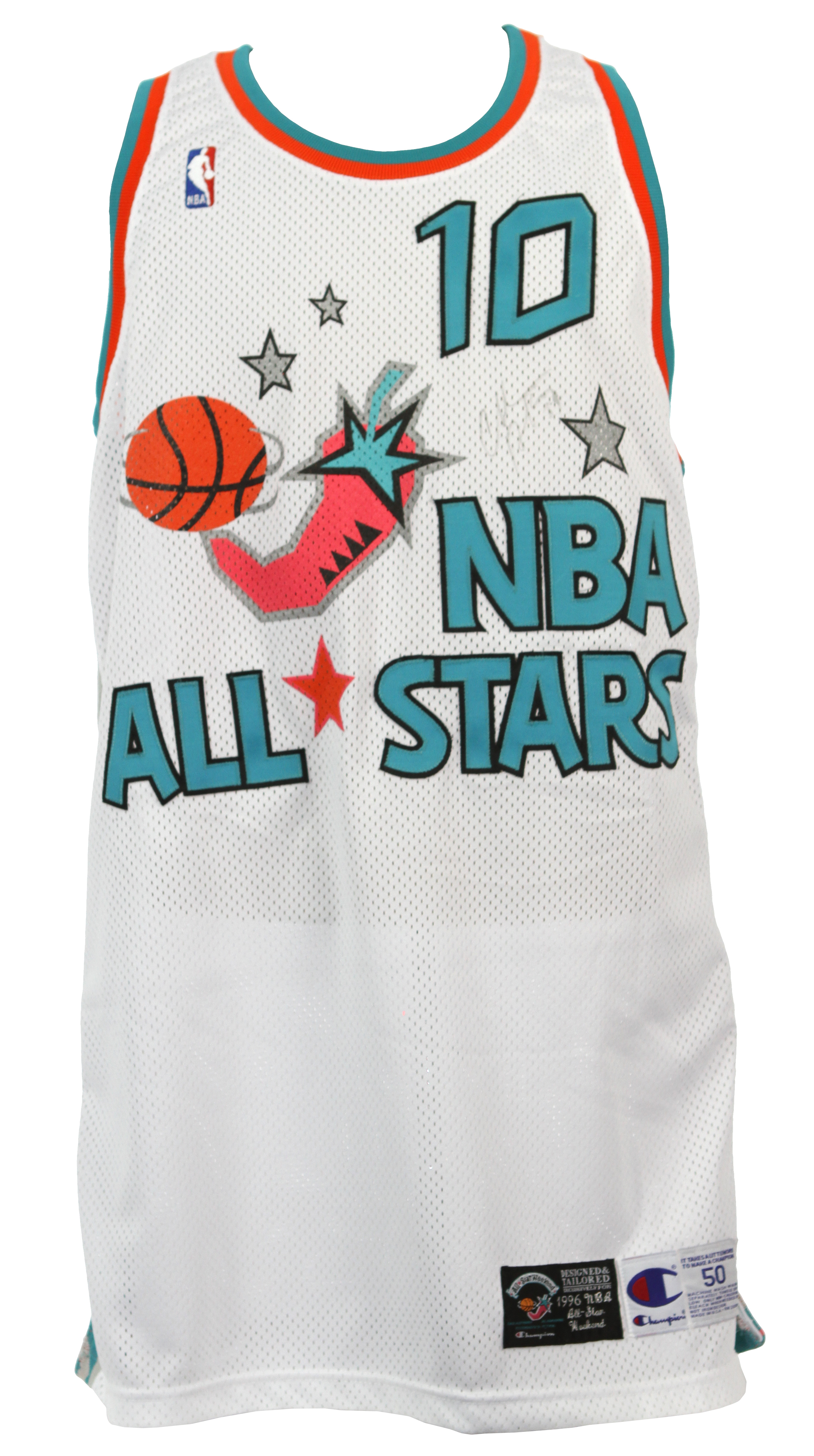 Lot Detail 1996 Charles Barkley Phoenix Suns Signed All Star Game Jersey MEARS A10 JSA