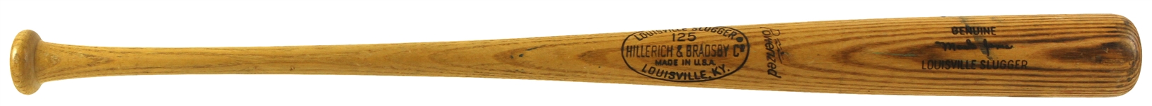 1968 Mack Jones Cincinnati Reds H&B Louisville Slugger Professional Model Game Used Bat (MEARS LOA)