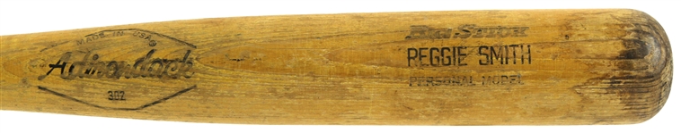 1971-76 Reggie Smith Red Sox/Cardinals Adirondack Professional Model Game Used Bat (MEARS LOA)