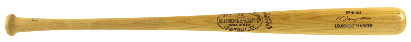 1973-75 Maury Wills Los Angeles Dodgers H&B Louisville Slugger Post Career Bat (MEARS LOA)