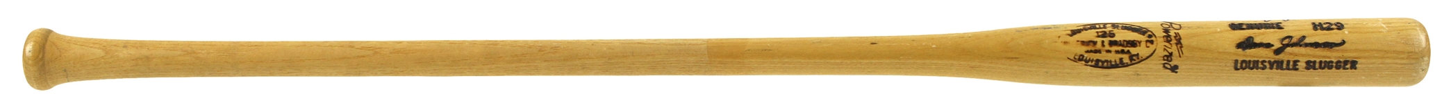 1984-90 Davey Johnson New York Mets Signed H&B Louisville Slugger Fungo Bat (MEARS LOA/JSA)