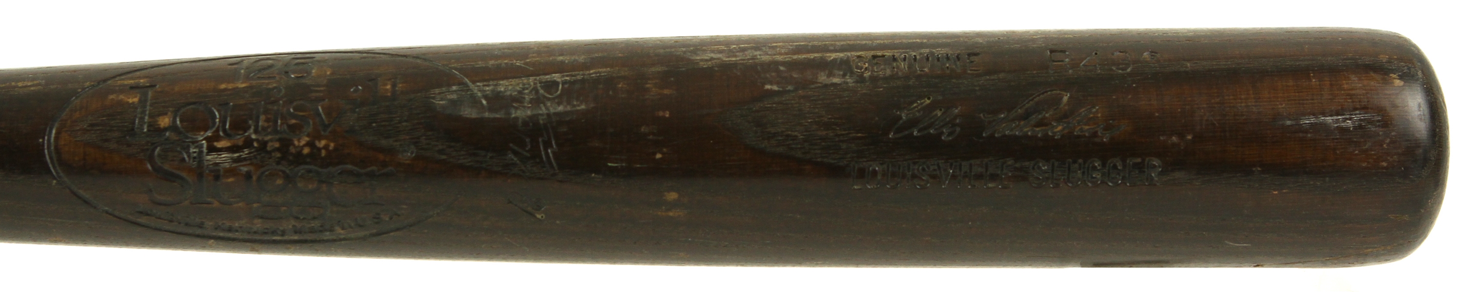 1980-83 Ellis Valentine Expos/Mets/Angels Signed Louisville Slugger Professional Model Game Used Bat (MEARS LOA/JSA)