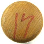 1980-83 Ellis Valentine Expos/Mets/Angels Signed Louisville Slugger Professional Model Game Used Bat (MEARS LOA/JSA)