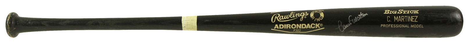 1986 Carmelo Martinez San Diego Padres Signed Rawlings Adirondack Professional Model Game Used Bat (MEARS LOA/JSA)