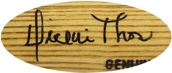 1993 Dickie Thon Milwaukee Brewers Signed Louisville Slugger Professional Model Bat (MEARS LOA/JSA)