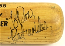 1985 Rob Deer San Francisco Giants Signed Louisville Slugger Professional Model Game Used Bat (MEARS LOA/JSA)