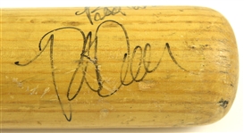 1985 Rob Deer San Francisco Giants Signed Louisville Slugger Professional Model Game Used Bat (MEARS LOA/JSA)