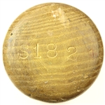 1954-60 Wally Moon Cardinals/Dodgers H&B Louisville Slugger Professional Model Game Used Bat (MEARS LOA)