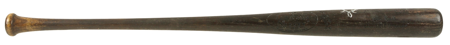 1989 Lenny Randle St. Petersburg Pelicans Signed Louisville Slugger Professional Model Game Used Bat (MEARS LOA/JSA)
