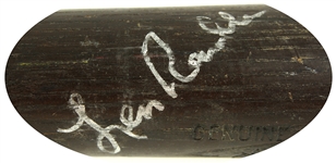 1989 Lenny Randle St. Petersburg Pelicans Signed Louisville Slugger Professional Model Game Used Bat (MEARS LOA/JSA)