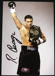 2007-09 Ruslan Chagaev World Heavyweight Champion Signed 4" x 5.75" Promo Card (JSA)