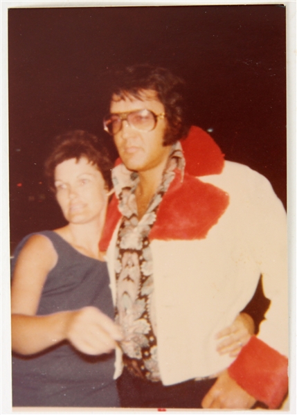 1970s Elvis Presley King of Rock N Roll Snapshot