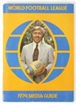 1974 World Football League Media Guide 