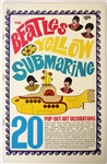 1968 The Beatles Yellow Submarine Pop Out Art Decoration Book 