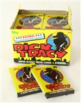 1990 Dick Tracy Trading Cards Wax Box w/ 24 Unopened Packs