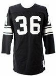 1960s-70s Black Durene #36 Game Worn Sand Knit Football Jersey (MEARS LOA)