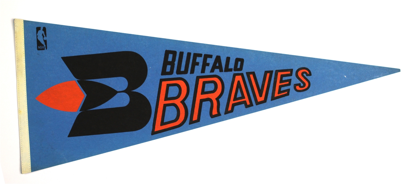 1970-78 Buffalo Braves Full Size Pennant