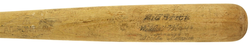 1960s-70s Ted Williams Hank Aaron Willie Mays Store Model Bat Collection - Lot of 4 