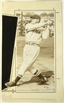 1940 Jimmie Foxx Boston Red Sox 5" x 8.5" Photo 
