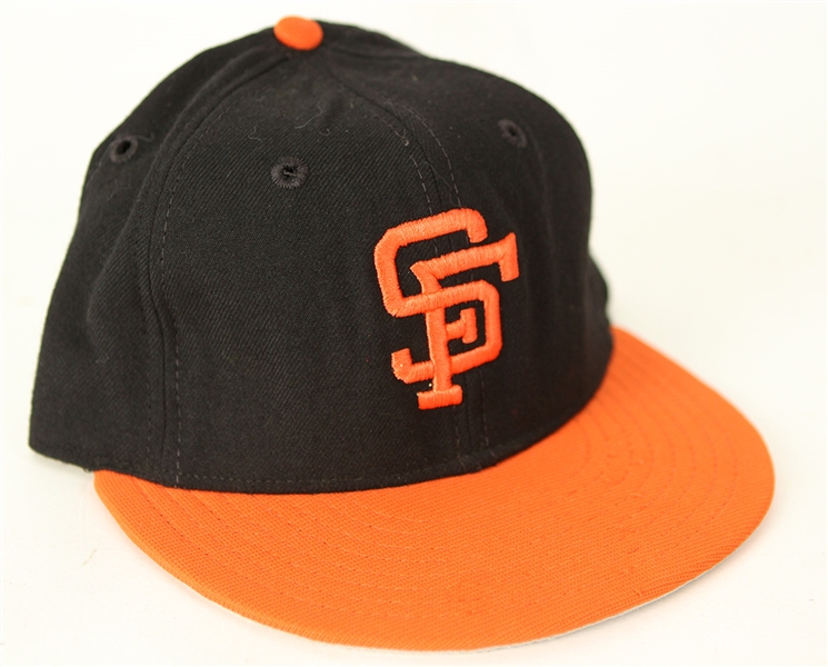 1977-82 San Francisco Giants Game Worn Alternate Cap (MEARS LOA)