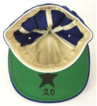 1973-80 Atlanta Braves #20 Game Worn Cap (MEARS LOA)