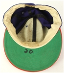 1972-76 Jeff Burroughs Texas Rangers Game Worn Cap (MEARS LOA)