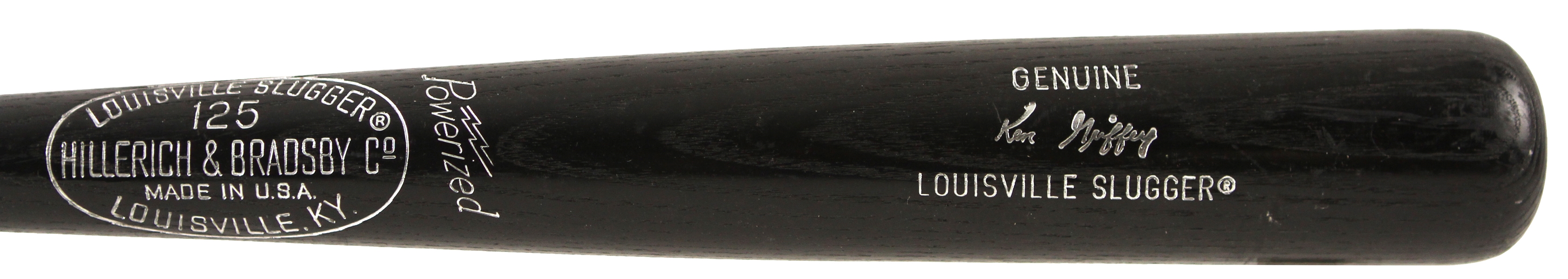 1990-91 circa Ken Griffey Seattle Mariners H&B Louisville Slugger 34" Store Model Bat