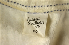 1950's St. Rita Game Worn Russell Southern Softball Uniform (MEARS LOA)
