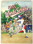 1988 Los Angeles Dodgers Oakland Athletics World Series Program