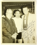 1950s Carmen Basilio Joe Gainor Signed & Inscribed 8" x 10" Photo (JSA)