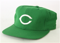 1984 Paul Householder Cincinnati Reds Game Worn St. Patricks Day Cap (MEARS LOA)