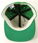 1984 Paul Householder Cincinnati Reds Game Worn St. Patrick's Day Cap (MEARS LOA)