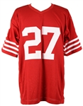2000's Lenny Moore Carlton Williamson Rueben Randle Signed Jersey/Numeral Collection - Lot of 3 *JSA/Sports Integrity*