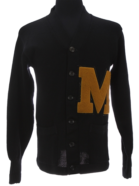 1940s Richard Morgan Maryland Terrapins Letter Sweater (MEARS LOA)