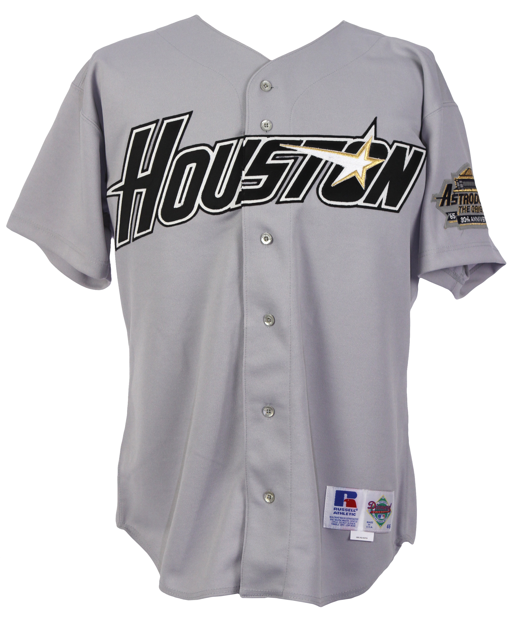 Lot Detail 1995 Mel Stottlemyre Houston Astros Game Worn Road