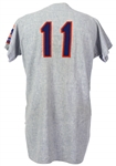 1971 Tidewater Tides #11 Game Worn Road Jersey (MEARS LOA)
