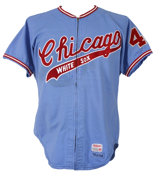 Lot Detail - 1975 Stan Bahnsen Chicago White Sox Game Worn Road Jersey  (MEARS LOA)