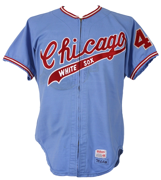 Lot Detail - 1975 Stan Bahnsen Chicago White Sox Game Worn Road