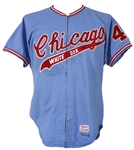1975 Stan Bahnsen Chicago White Sox Game Worn Road Jersey (MEARS LOA)