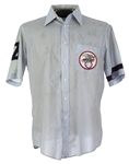 1984 (September 18) Rick Reed AL Umpire Signed Game Worn Shirt (MEARS LOA/JSA) Tigers Clinch AL East