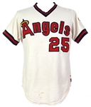 1979 Don Baylor California Angles Game Worn Home Jersey (MEARS A9) AL MVP Season