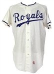 1970 Lou Piniella Kansas City Royals Game Worn Home Jersey (MEARS A9.5)