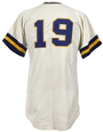 1976 Robin Yount Milwaukee Brewers Signed Game Worn Home Jersey (MEARS A10/JSA)