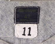 1967 Ross Moschitto New York Yankees Game Worn Road Jersey (MEARS LOA)